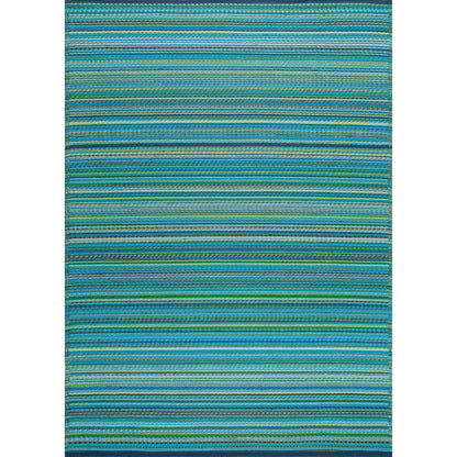 Tappeto per interni/esterni Sundown Beach Stripe