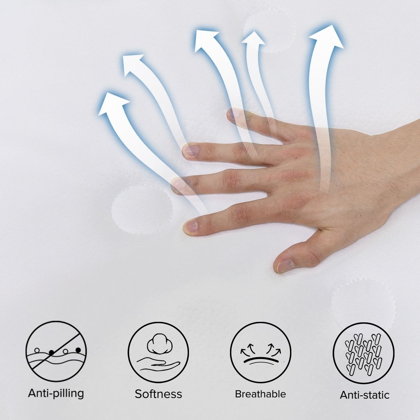 Materasso ibrido in memory foam SweDrea da 12 pollici con certificazione CertiPUR-US e Oeko-TEX, con assorbimento del carbone di bambù.