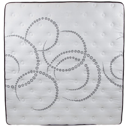 Materasso in schiuma e molle insacchettate 12 pezzi, materasso in scatola - Materasso Premium - Bianco