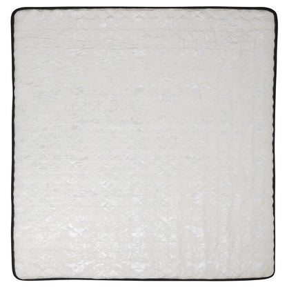 Materasso in schiuma e molle insacchettate 12 pezzi, materasso in scatola - Materasso Premium - Bianco