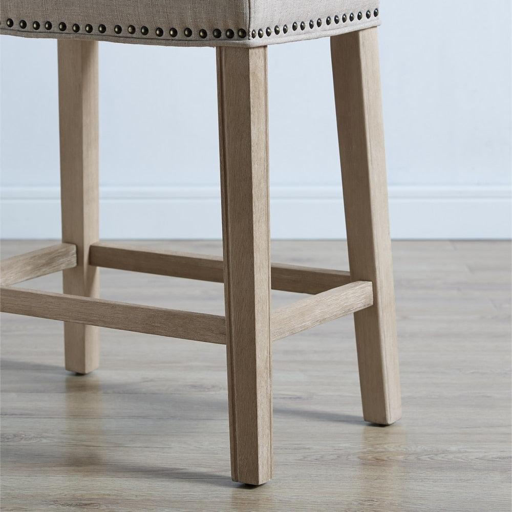 Sgabelli da bar con seduta a sella senza schienale The Gray Barn Barish (set da 2)