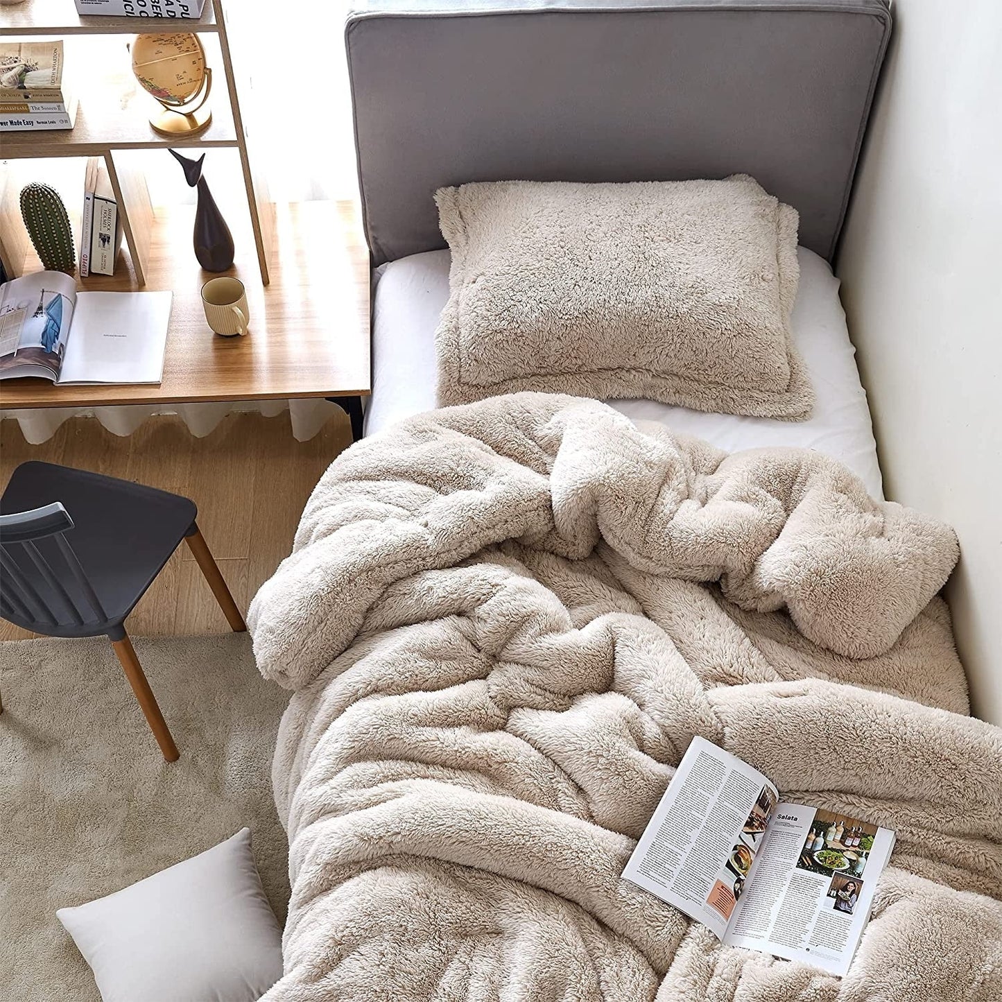 Il peluche originale - Coma Inducer® Piumino oversize - Sabbia bianca