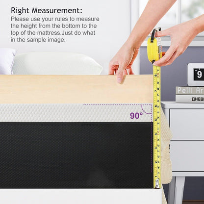 Materasso in memory foam Stiku da 10 pollici di medie dimensioni, materasso in una scatola