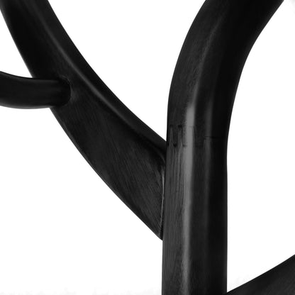 Appendiabiti indipendente in legno di caucciù con 8 ganci - 24,5 L x 70,87 A