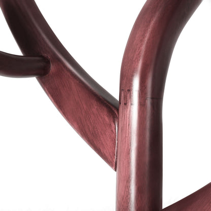 Appendiabiti indipendente in legno di caucciù con 8 ganci - 24,5 L x 70,87 A