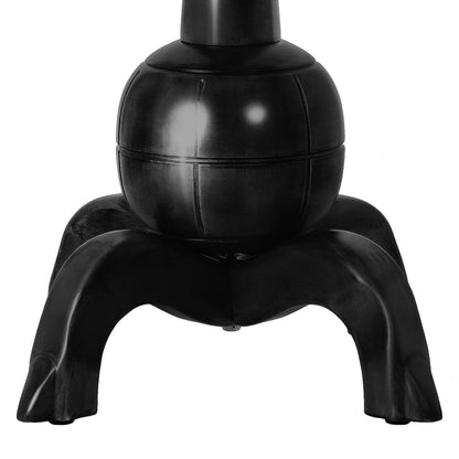 Appendiabiti indipendente in legno di caucciù con 8 ganci - 24,5 L x 70,87 A