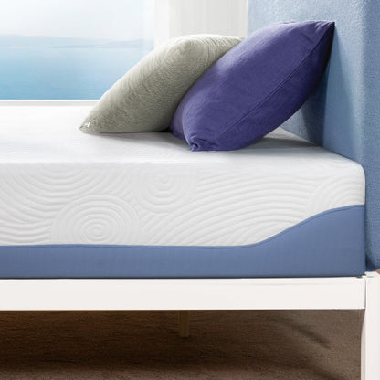 Materasso in memory foam gel da 12 pollici con fodera di alta qualità