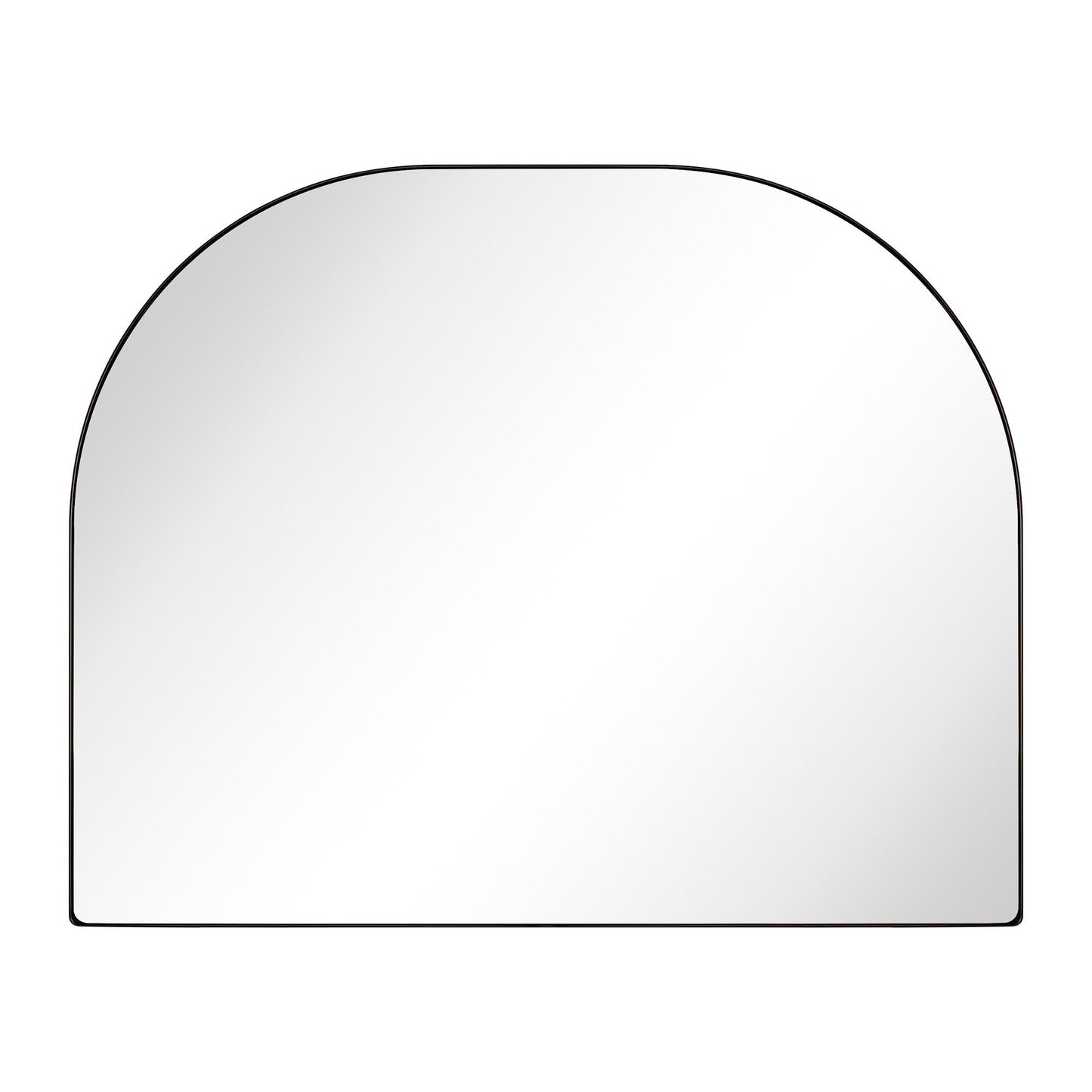 Specchio ad arco grande Dezerae TEHOME per camino, 40'' L x 32'' H