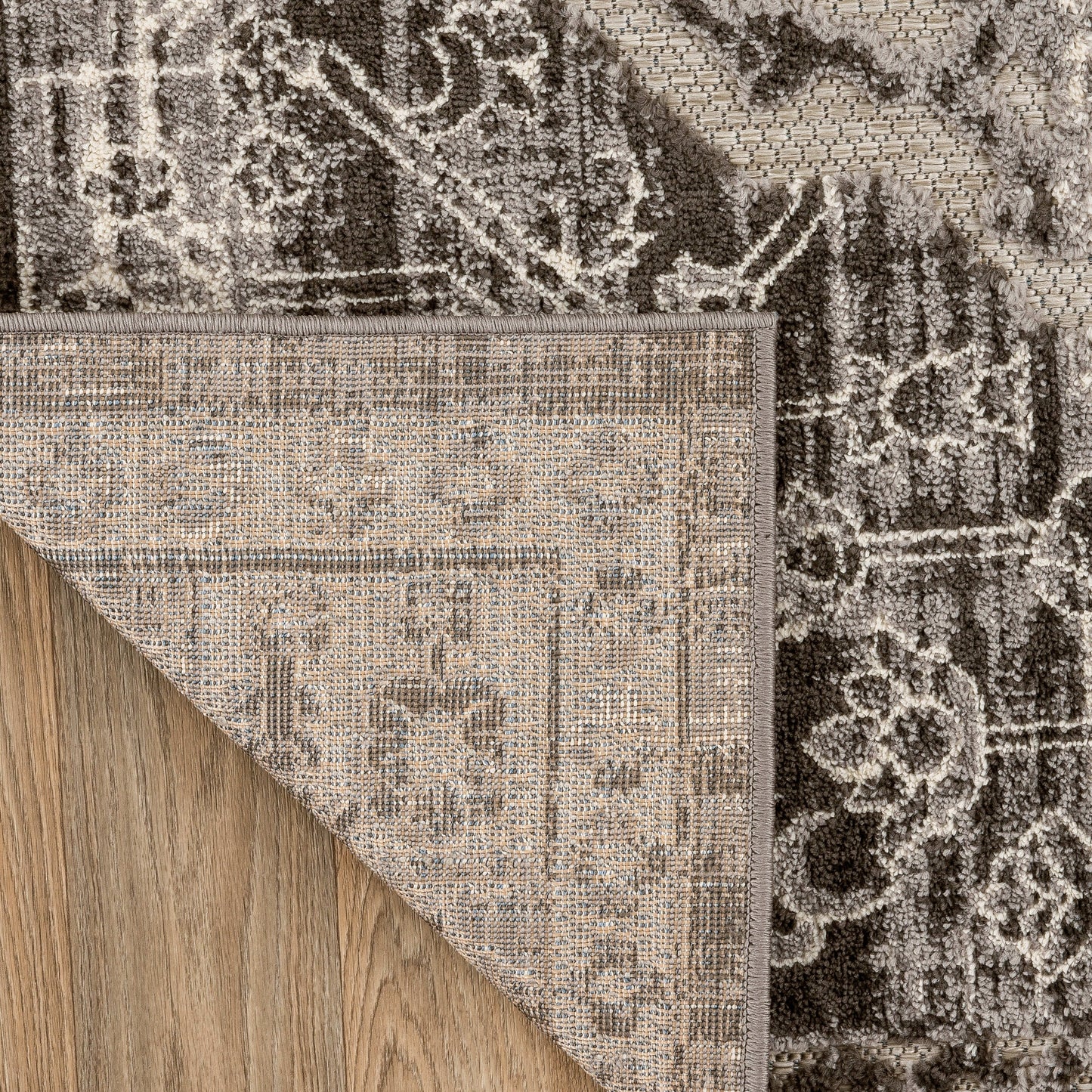 Tappeto tradizionale per interni/esterni in stile anticato della World Rug Gallery