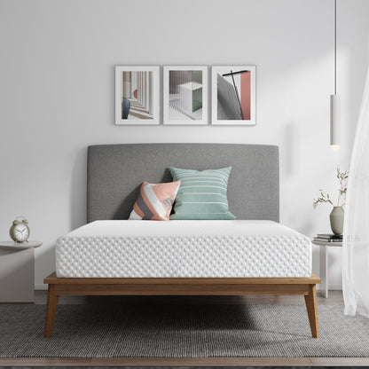 Materasso in memory foam gel da 10 pollici, comfort medio