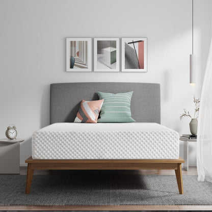 Materasso in memory foam gel da 12 pollici per un sonno fresco, comfort medio