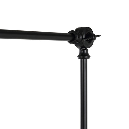 Applique da parete industriale WINGBO con braccio girevole e paralume in metallo, confezione da 2...