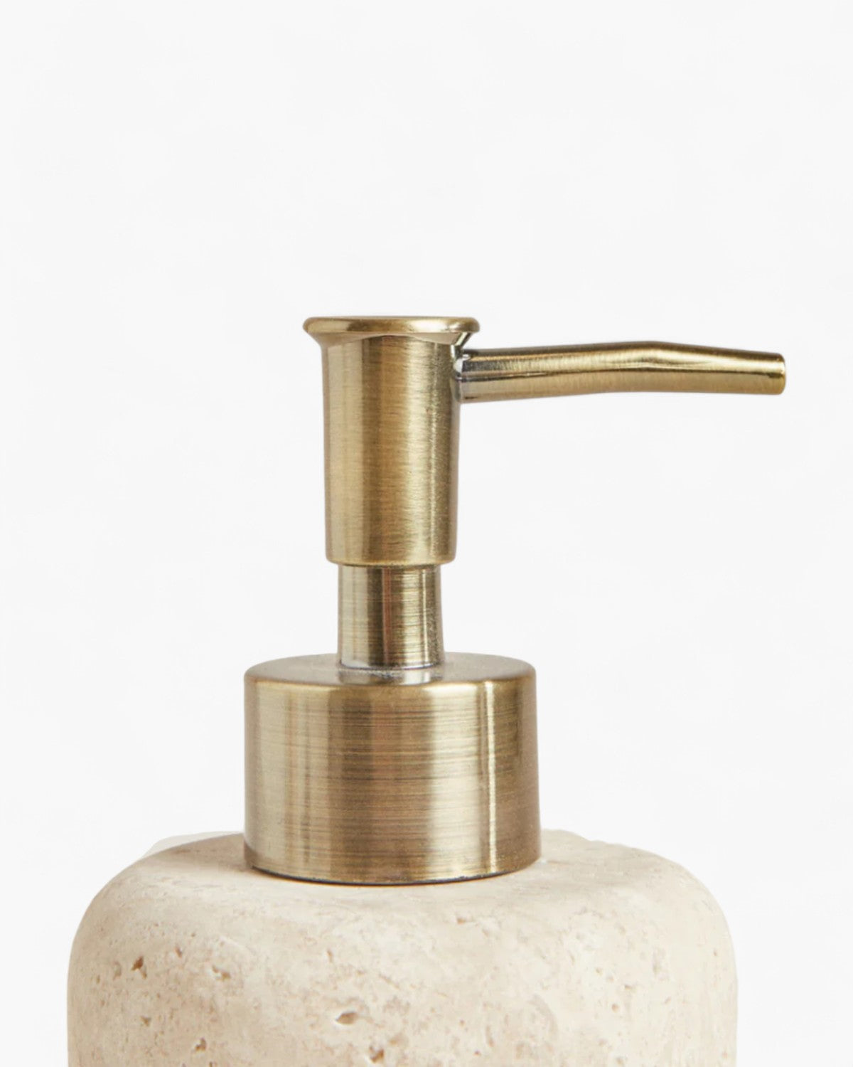 Distributore di sapone in travertino