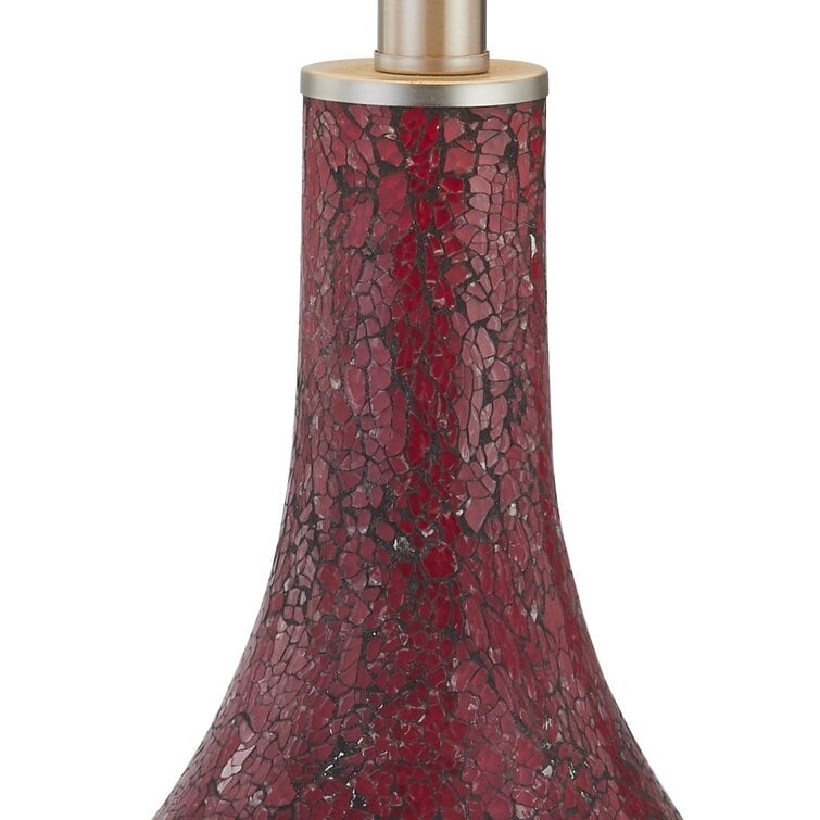 Set di lampade da tavolo in vetro 25.25 con USB (set di 2)