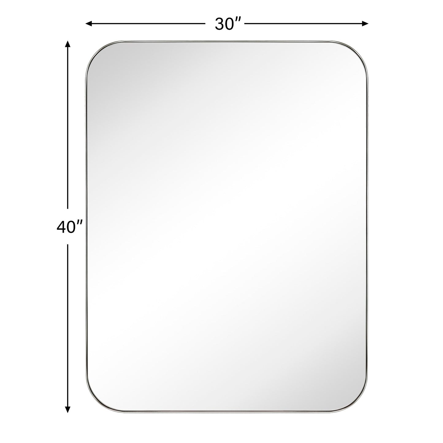 Specchi da parete rotondi in metallo TEHOME, stile moderno di metà secolo