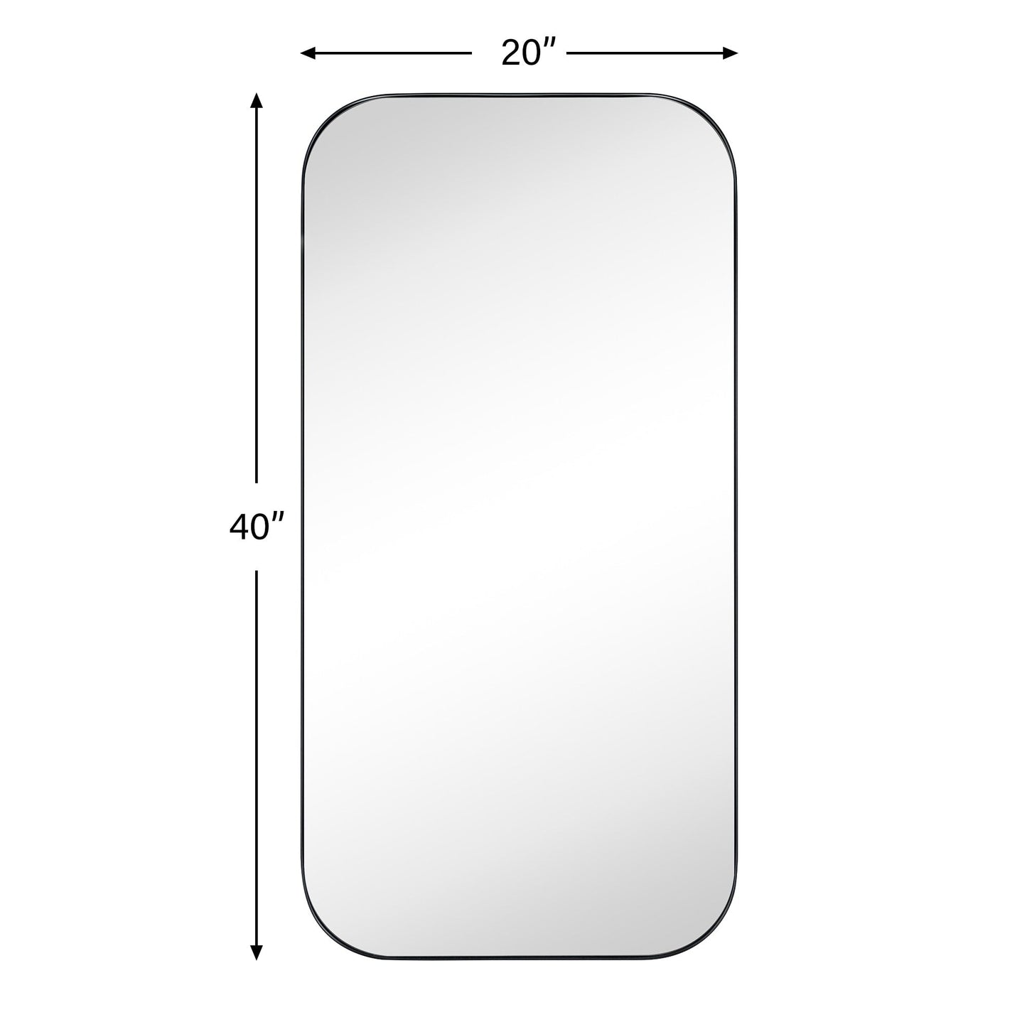 Specchi da parete rotondi in metallo TEHOME, stile moderno di metà secolo