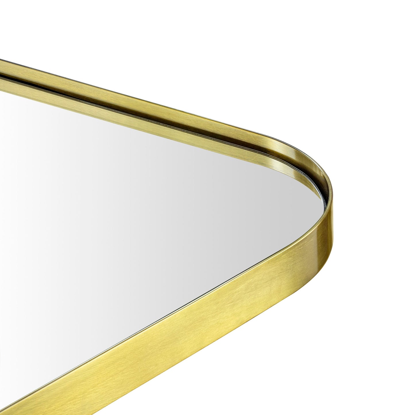 Specchi da parete rotondi in metallo TEHOME, stile moderno di metà secolo