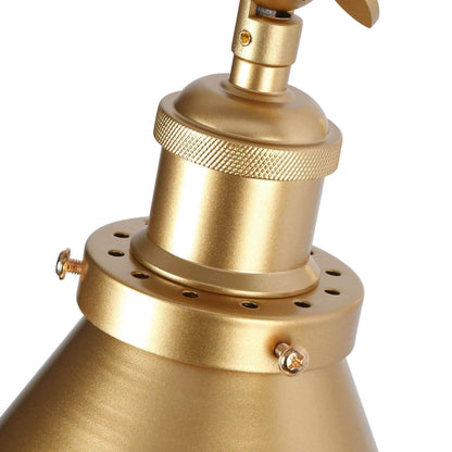 Set di 2 applique da parete moderne con braccio oscillante, regolabili e cablate