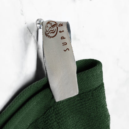 Set di 6 asciugamani in cotone di qualità superiore ad asciugatura rapida e altamente assorbenti