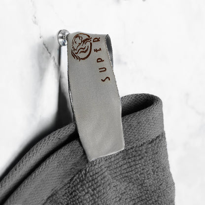 Set di 6 asciugamani in cotone di qualità superiore ad asciugatura rapida e altamente assorbenti