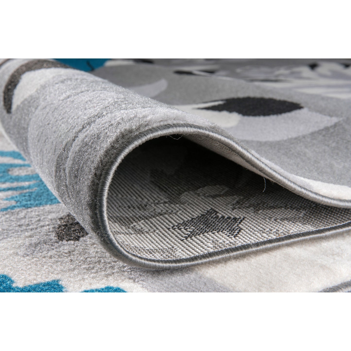 Tappeto moderno con motivo floreale della World Rug Gallery