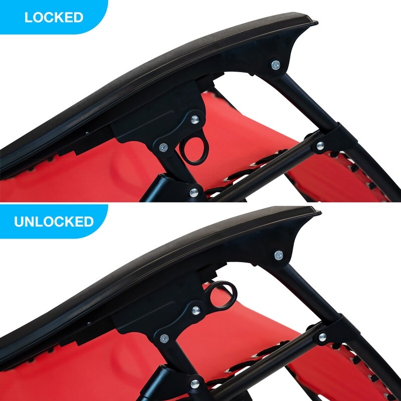 Sedia Sun-Ray Zero Gravity Oversize da 1 pezzo