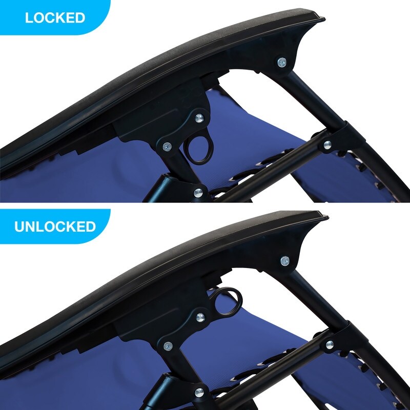 Sedia Sun-Ray Zero Gravity Oversize da 1 pezzo