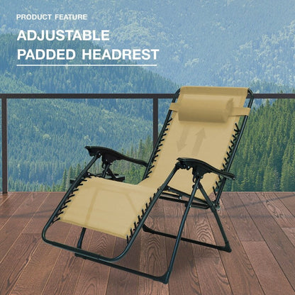 Sedia Sun-Ray Zero Gravity Oversize da 1 pezzo