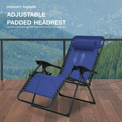 Sedia Sun-Ray Zero Gravity Oversize da 1 pezzo