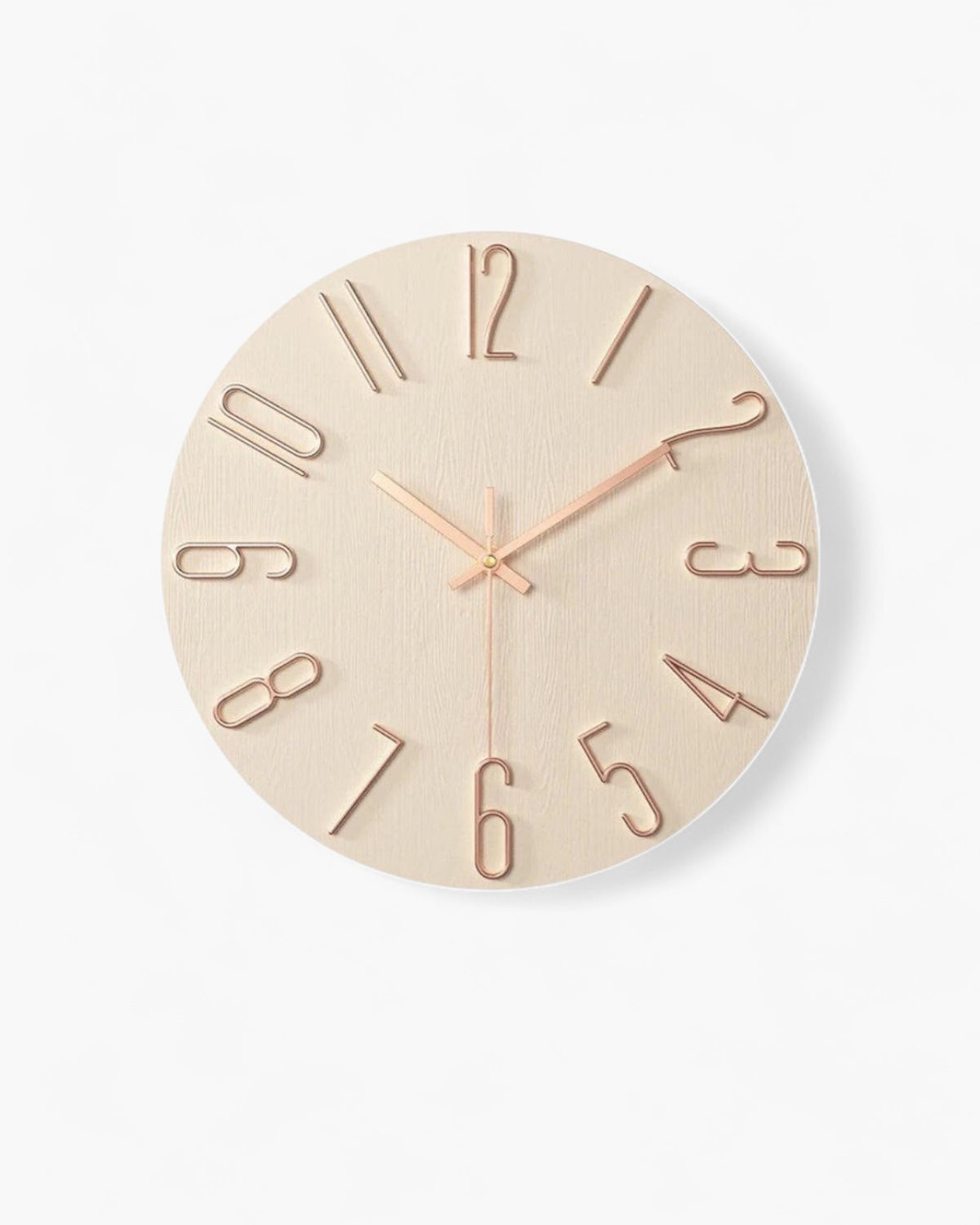 Orologio scandinavo in legno