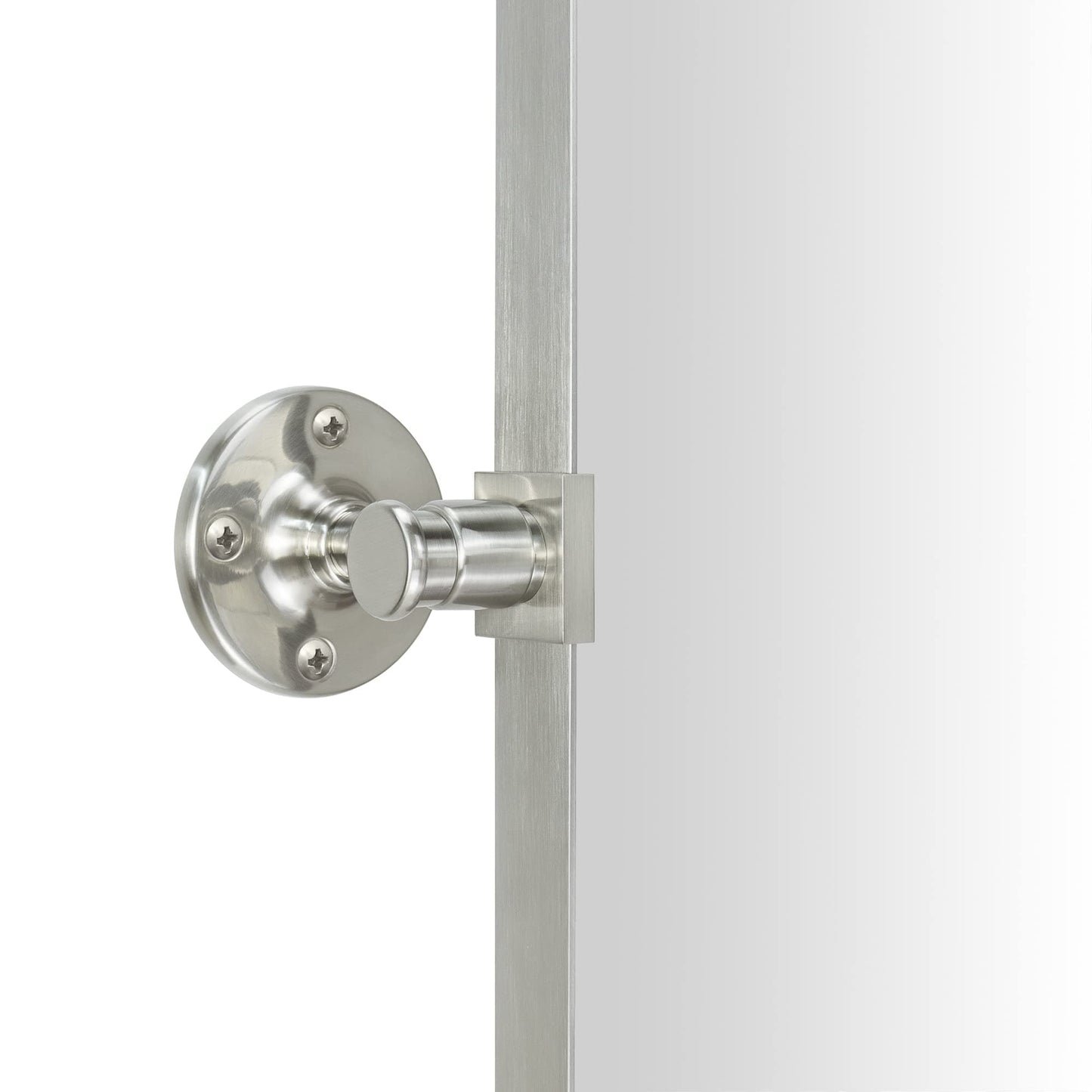 Specchio da parete in metallo girevole e inclinabile rettangolare Jonathan TEHOME