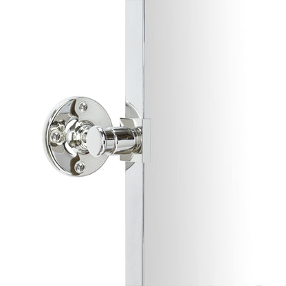 Specchio da parete in metallo girevole e inclinabile rettangolare Jonathan TEHOME