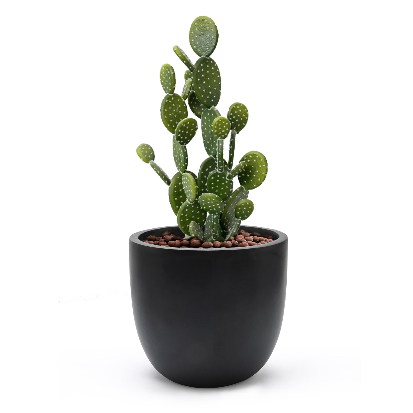 Fioriera rotonda conica in MgO, per interni ed esterni