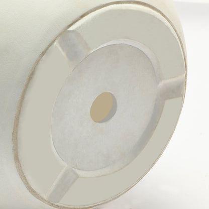 Fioriera rotonda conica in MgO, per interni ed esterni