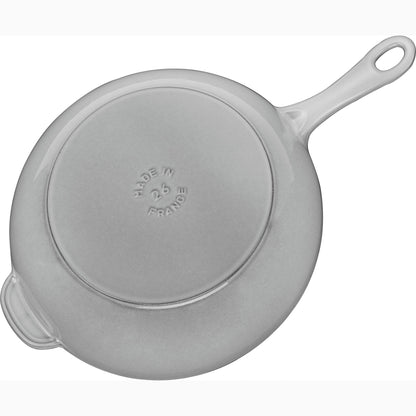 STAUB Padella in ghisa da 2,9 qt con coperchio in vetro