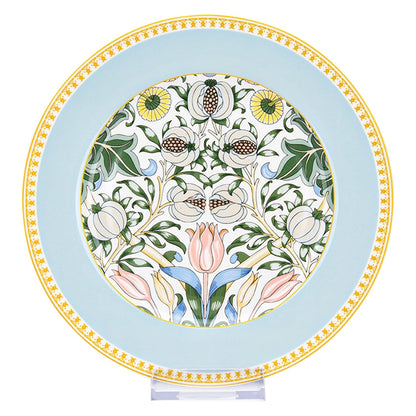 STP Goods Morris Garden Bone China Dinnerware Set da 24 per 6 persone