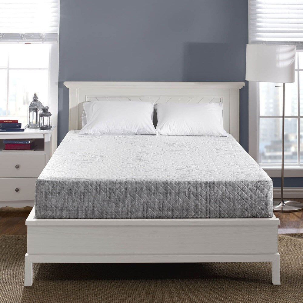 Materasso in memory foam gel Touch of Comfort da 10 pollici Queen-size