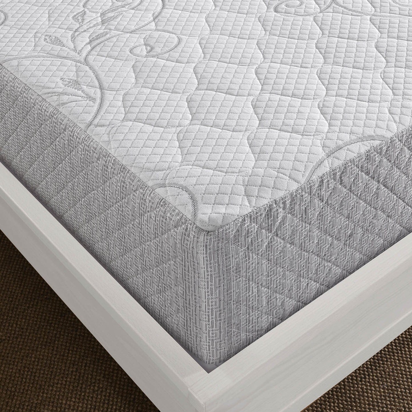 Materasso in memory foam gel Touch of Comfort da 10 pollici per letto singolo