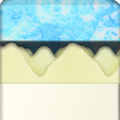 Materasso in memory foam gel king-size Touch of Comfort da 14 pollici