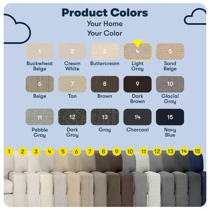 Divano Serta Palisades 73 Track Arm, in poliestere di facile manutenzione, con schienale morbido e cuscini di seduta a molle insacchettate.
