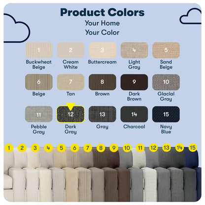 Divano Serta Palisades 73 Track Arm, in poliestere di facile manutenzione, con schienale morbido e cuscini di seduta a molle insacchettate.
