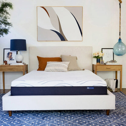 Materasso Serta Perfect Sleeper in memory foam gel da 10 pollici per letto matrimoniale in una scatola