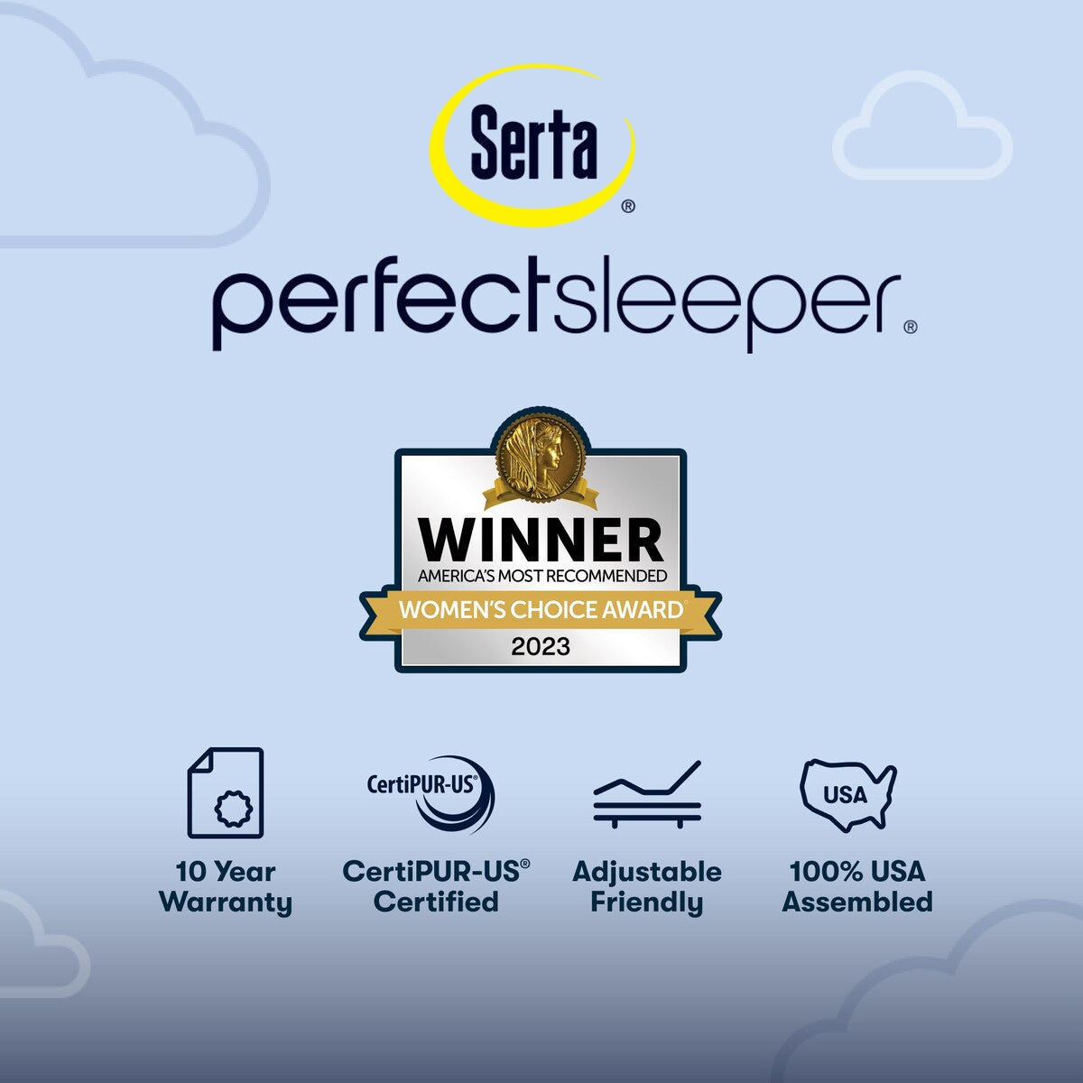 Materasso Serta Perfect Sleeper Nurture Night 13.5 Plush