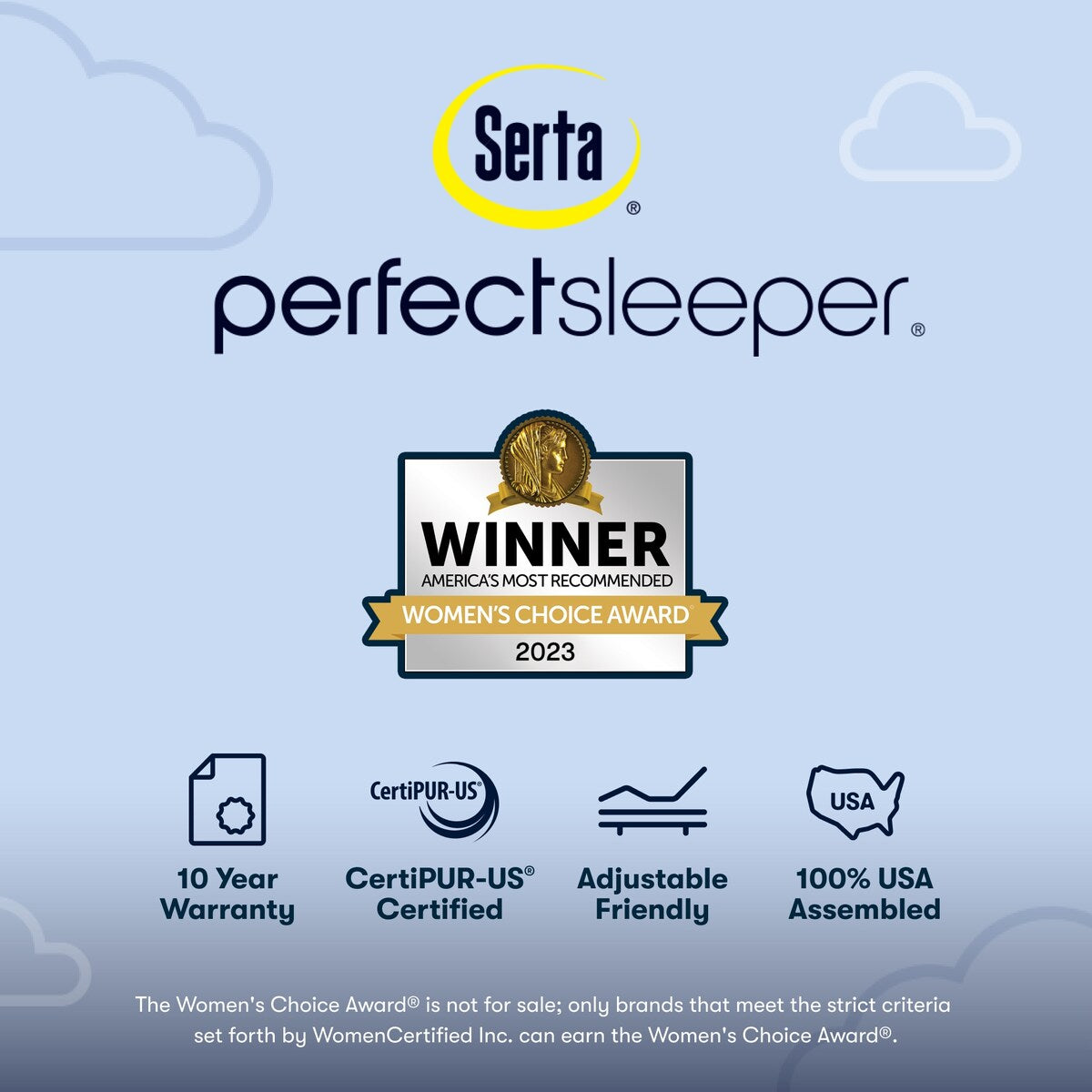 Materasso Serta Perfect Sleeper Nurture Night 14.5 Plush Pillow Top
