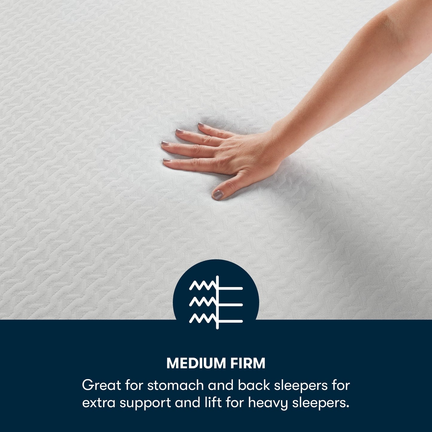 Materasso in memory foam Serta Sheer Slumber 8 a media rigidità in scatola