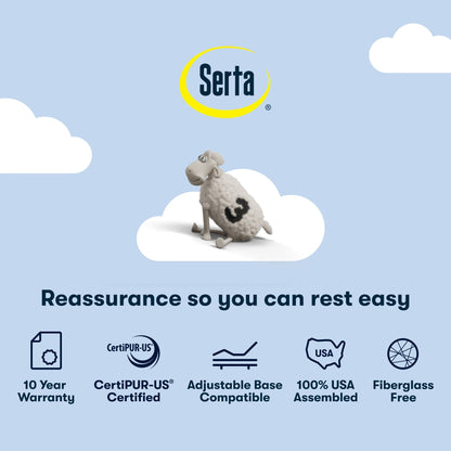 Materasso Serta Sleep to Go 11 Hybrid Firm in scatola