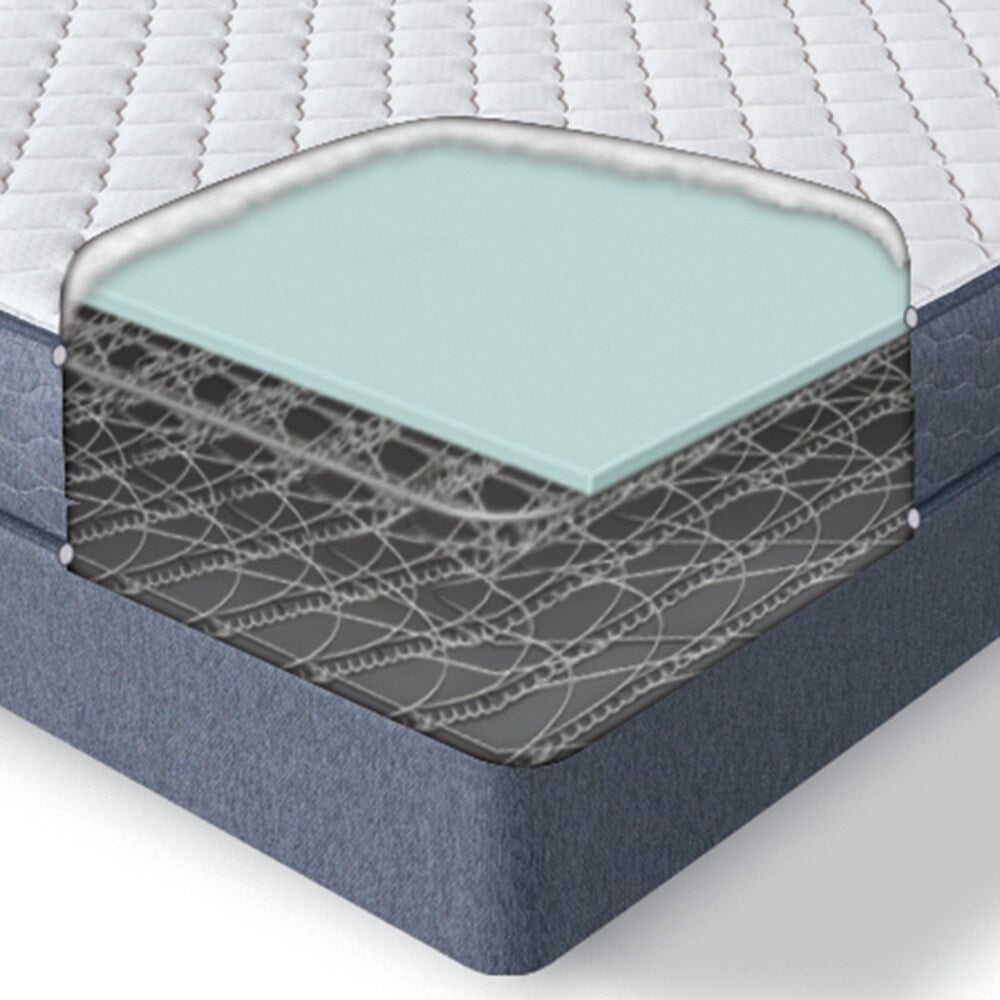 Materasso a molle interne Serta SleepTrue Carrollton Firm da 10 pollici