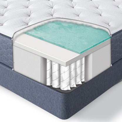 Set materasso a molle in peluche Serta SleepTrue Alverson II da 11,5 pollici