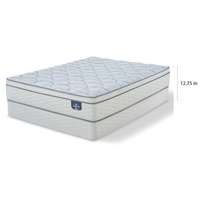 Materasso a molle insacchettate Serta SleepTrue da 12,5 pollici Malloy Euro Top Plush