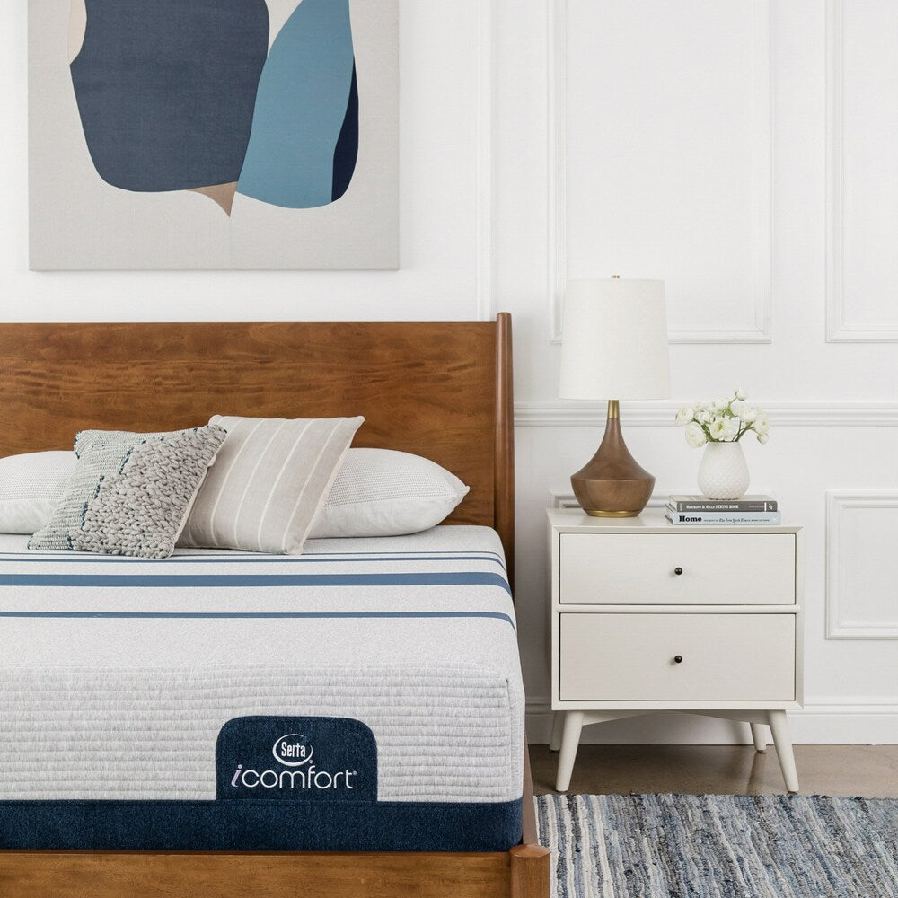 Set di materassi in memory foam Serta iComfort Blue 500 da 11 pollici King-size in gel